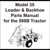 Thumbnail Case Model 35 Loader & Backhoe for the 580CK Series B Tractor Parts Manual Catalog - DOWNLOAD Thumbnail Case Model 35 Loader & Backhoe for the 580CK Series B Tractor Parts Manual Catalog - DOWNLOAD