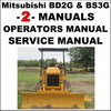 Thumbnail Mitsubishi BD2G & BS3G SERVICE Repair Manual & OWNERS Operator Manual -2- Manuals -IMPROVED - DOWNLOAD Thumbnail Mitsubishi BD2G & BS3G SERVICE Repair Manual & OWNERS Operator Manual -2- Manuals -IMPROVED - DOWNLOAD