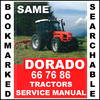 Thumbnail Same Dorado 66 76 86 Power Shuttle Tractor Workshop Service Repair Manual - IMPROVED - DOWNLOAD Thumbnail Same Dorado 66 76 86 Power Shuttle Tractor Workshop Service Repair Manual - IMPROVED - DOWNLOAD
