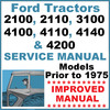 Thumbnail Ford 2100 2110 3100 4100 4110 4140 4200 Tractor Service Repair Shop Manual - IMPROVED - DOWNLOAD Thumbnail Ford 2100 2110 3100 4100 4110 4140 4200 Tractor Service Repair Shop Manual - IMPROVED - DOWNLOAD