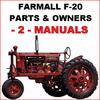 Thumbnail IH Farmall F-20 Tractor ILLUSTRATED PARTS & OWNERS INSTRUCTION -2- MANUALS - DOWNLOAD Thumbnail IH Farmall F-20 Tractor ILLUSTRATED PARTS & OWNERS INSTRUCTION -2- MANUALS - DOWNLOAD