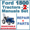 Thumbnail Ford 1500 Tractor Service Repair & Illustrated Parts Catalog Manual -2- Manuals - IMPROVED - DOWNLOAD Thumbnail Ford 1500 Tractor Service Repair & Illustrated Parts Catalog Manual -2- Manuals - IMPROVED - DOWNLOAD