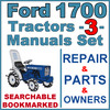 Thumbnail Ford 1700 Tractor Service, Illustrated Parts Catalog & Operator Manual -3- Manuals - IMPROVED - DOWNLOAD Thumbnail Ford 1700 Tractor Service, Illustrated Parts Catalog & Operator Manual -3- Manuals - IMPROVED - DOWNLOAD
