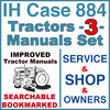 Thumbnail IH International Case 884 Tractor SERVICE, SHOP, OPERATOR Manual -3- Manuals - IMPROVED - DOWNLOAD Thumbnail IH International Case 884 Tractor SERVICE, SHOP, OPERATOR Manual -3- Manuals - IMPROVED - DOWNLOAD