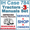 Thumbnail IH International Case 784 Tractor SERVICE, SHOP, OPERATOR Manual -3- Manuals - IMPROVED - DOWNLOAD Thumbnail IH International Case 784 Tractor SERVICE, SHOP, OPERATOR Manual -3- Manuals - IMPROVED - DOWNLOAD