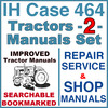 Thumbnail IH International Case 464 Tractor REPAIR SERVICE & SHOP Manual -2- Manuals - IMPROVED - DOWNLOAD Thumbnail IH International Case 464 Tractor REPAIR SERVICE & SHOP Manual -2- Manuals - IMPROVED - DOWNLOAD