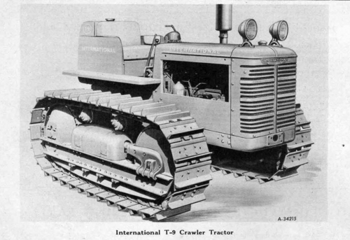 Product picture IH International Harvester T-9 CRAWLER TRACTORS PARTS Catalog MANUAL IPL IPC TC-24E - DOWNLOAD