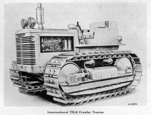 Product picture IH International Harvester TD-9 CRAWLER TRACTORS PARTS Catalog MANUAL IPL IPC TC-24E - DOWNLOAD