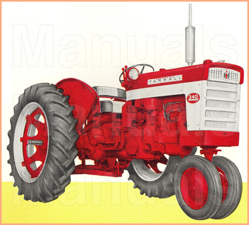 Product picture FARMALL 340 Tractor Preventive Maintenance Manual - INSTANT DOWNLOAD