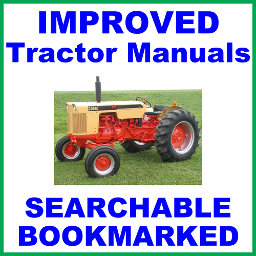 Product picture Case 470 & 570 Tractor Service Workshop Repair Manual - IMPROVED - DOWNLOAD
