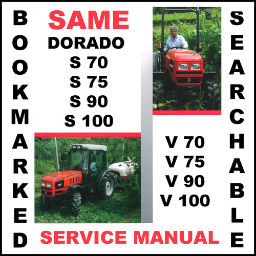 Product picture Same Dorado S V 70 75 90 100 Tractor Workshop Service Repair Manual - DOWNLOAD
