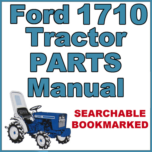 Product picture Ford 1710 Compact Tractor Illustrated Parts List Manual Catalog - IMPROVED - DOWNLOAD