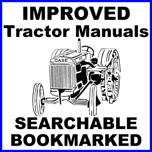 Product picture Case 10-18 Tractor Instruction Operation Maintenance Manual - IMPROVED - DOWNLOAD