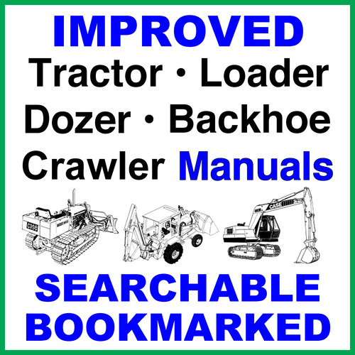 Product picture Collection of 2 files - Case 850D, 855D Crawler Dozer Loader Service Repair Manual & Operators Instruction Manual - IMPROVED - DOWNLOAD