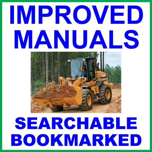 Product picture Collection of 2 files: Case 821F & 921F Tier 4 Wheel Loader Service Repair Manual & Operators Manual - IMPROVED - DOWNLOAD