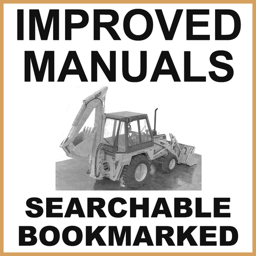 Product picture Case 480F & 480F LL Construction King Backhoe Loader Parts Catalog Manual - IMPROVED - DOWNLOAD