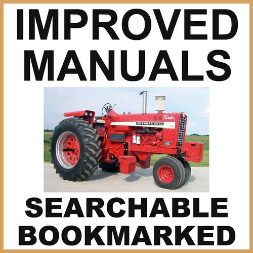 Product picture Case IH International 1256 Tractor Illustrated Parts Catalog Manual - IMPROVED - DOWNLOAD