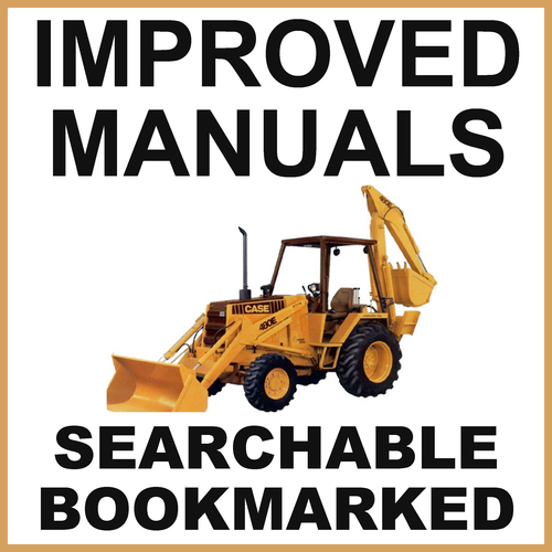 Product picture Case IH 480E Loader Backhoe & 480E LL Loader Landscaper Factory Service Repair Manual - IMPROVED - DOWNLOAD