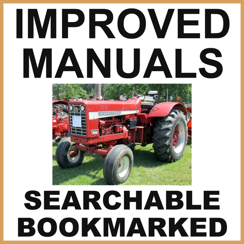 Product picture Case IH International 756 Tractors Service Shop Manual - IMPROVED - DOWNLOAD