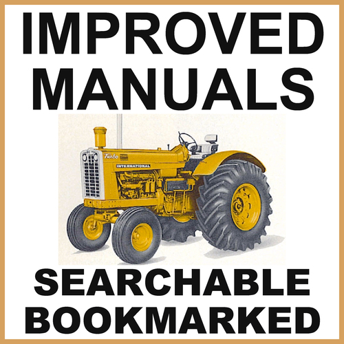 Product picture Case IH International 2706 Tractors Service Shop Manual - IMPROVED - DOWNLOAD
