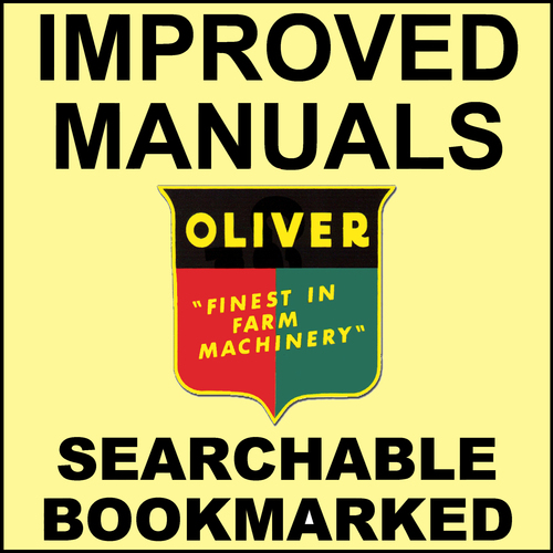 Product picture Collection of 3 files: Oliver 77 Super 77 Tractor Factory Service Manual, Parts Catalog & Shop Manual